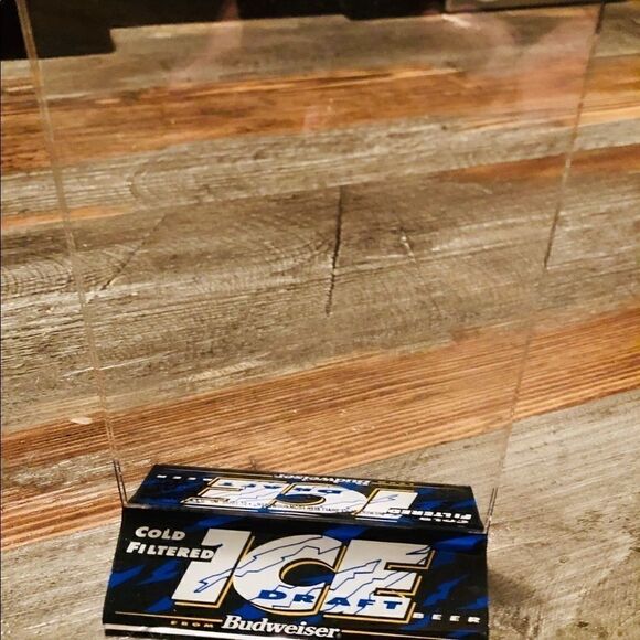 4 x 6 plastic photo insert Bud Ice, Budweiser. - Picture 1 of 2